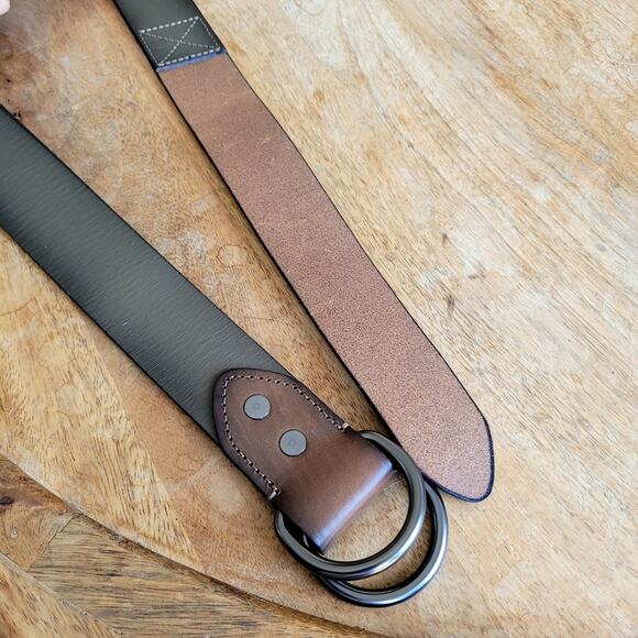 Banana Republic Olive Green Belt M 34/36 - Picture 5 of 8